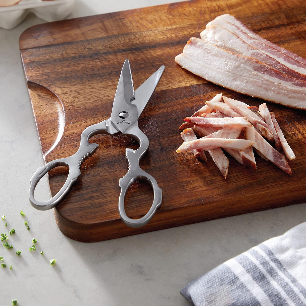 All-Clad C3220908 Stainless Steel Kitchen Shears