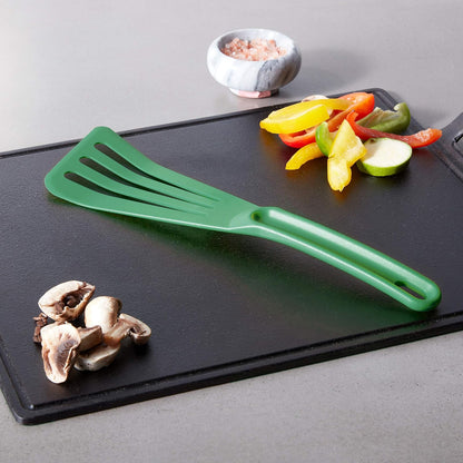 Mercer Culinary Hell's Tools Spatula, 3-1/2-Inch by 12-Inch, Green