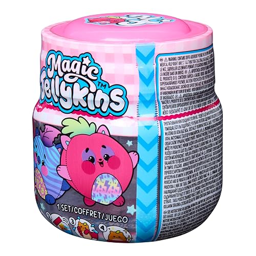 Magic Jellykins, Peluche Sorpresa, Juguetes con transformación mágica activada con Agua, a Partir de 5 años, Varios Colores, 7,6 cm (descubre 1 de los 20 Modelos Disponibles al Azar)