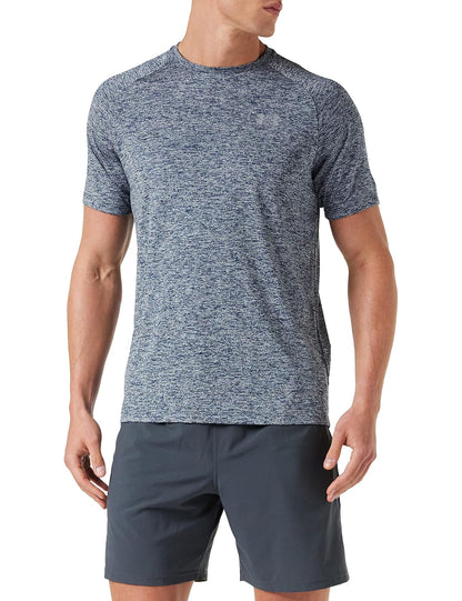 Under Armour Tech 2.0 Playera de Entrenamiento para Hombre - Azul (Azul Academy (408) - Grafito) - 3XL Alto - Sólido