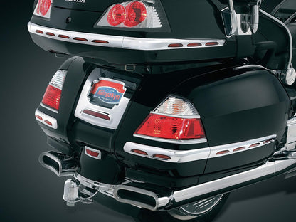 Kuryakyn Luces traseras cromadas 3209 para Honda Gold Wing GL1800 2006-10, Paquete de 4