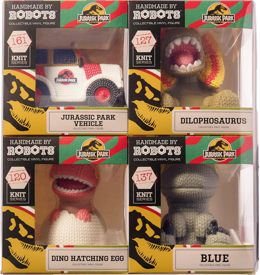 Hecho a Mano por Robots - Jurassic Park Paquete de 4