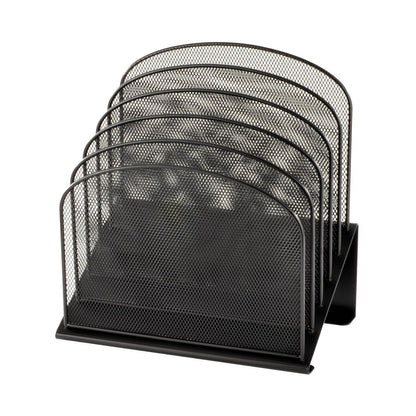 Safco 3257BL Onyx Mesh Desk Organizer, Black