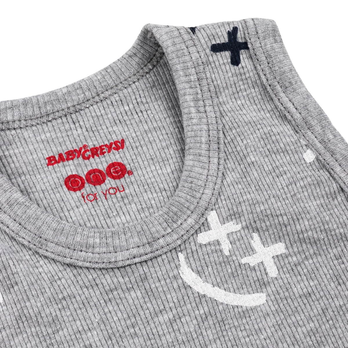 Baby Creysi Playera Sin Mangas Infantil Pack de 2 Algodón Hipoalergénico