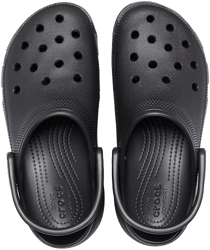 Crocs Classic Platform Ombre Glitter Clog, Mujer