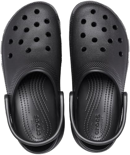 Crocs Classic Platform Ombre Glitter Clog, Mujer
