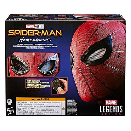 Marvel Legends Series, Spider-Man: Homecoming, Máscara electrónica expresiva, Artículo para Juego de rol