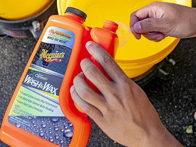 Meguiar's Lavado y Cera Híbridos de Cerámica G210256, 1.64 L