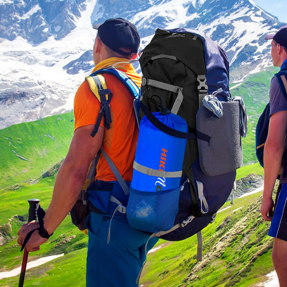 SereneLife Colchoneta Inflable para Dormir Almohada Incorporada, Resistente a Desgarros, Bolsa de Transporte para Camping, Senderismo y Excursionismo