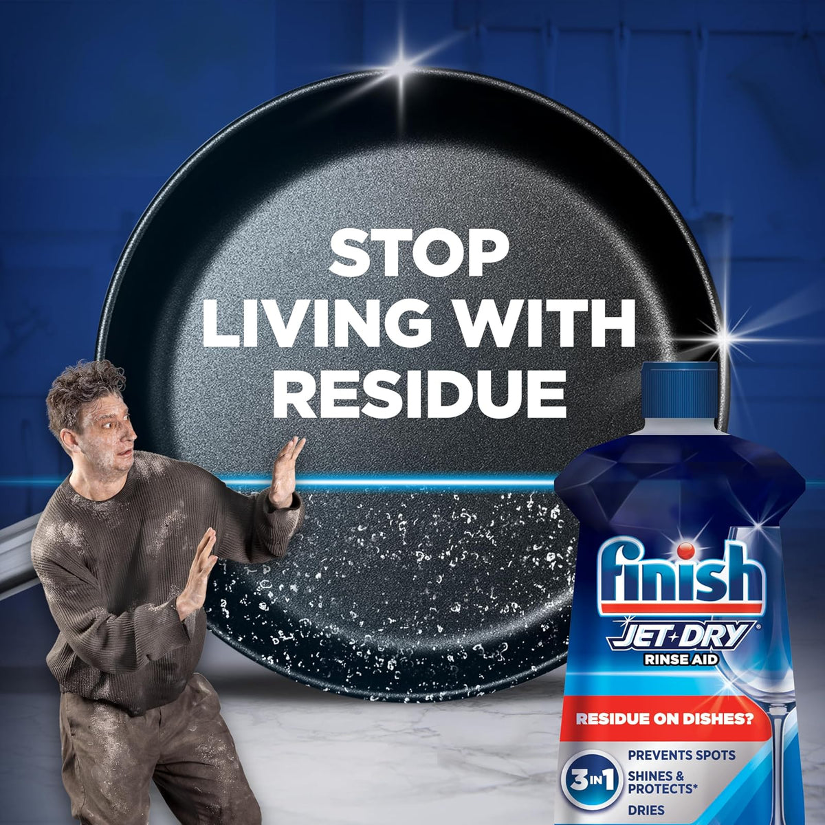 Finish Jet-dry, Rinse Agent, 32 Ounce