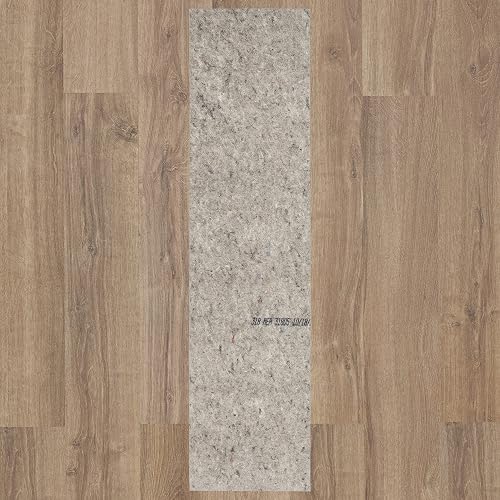 Mohawk Home Dual Surface Felt Non Slip Rug Pad, 2'x12', 1/4 Inch Thick, Safe for All Floors