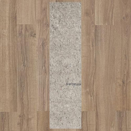 Mohawk Home Dual Surface Felt Non Slip Rug Pad, 2'x12', 1/4 Inch Thick, Safe for All Floors