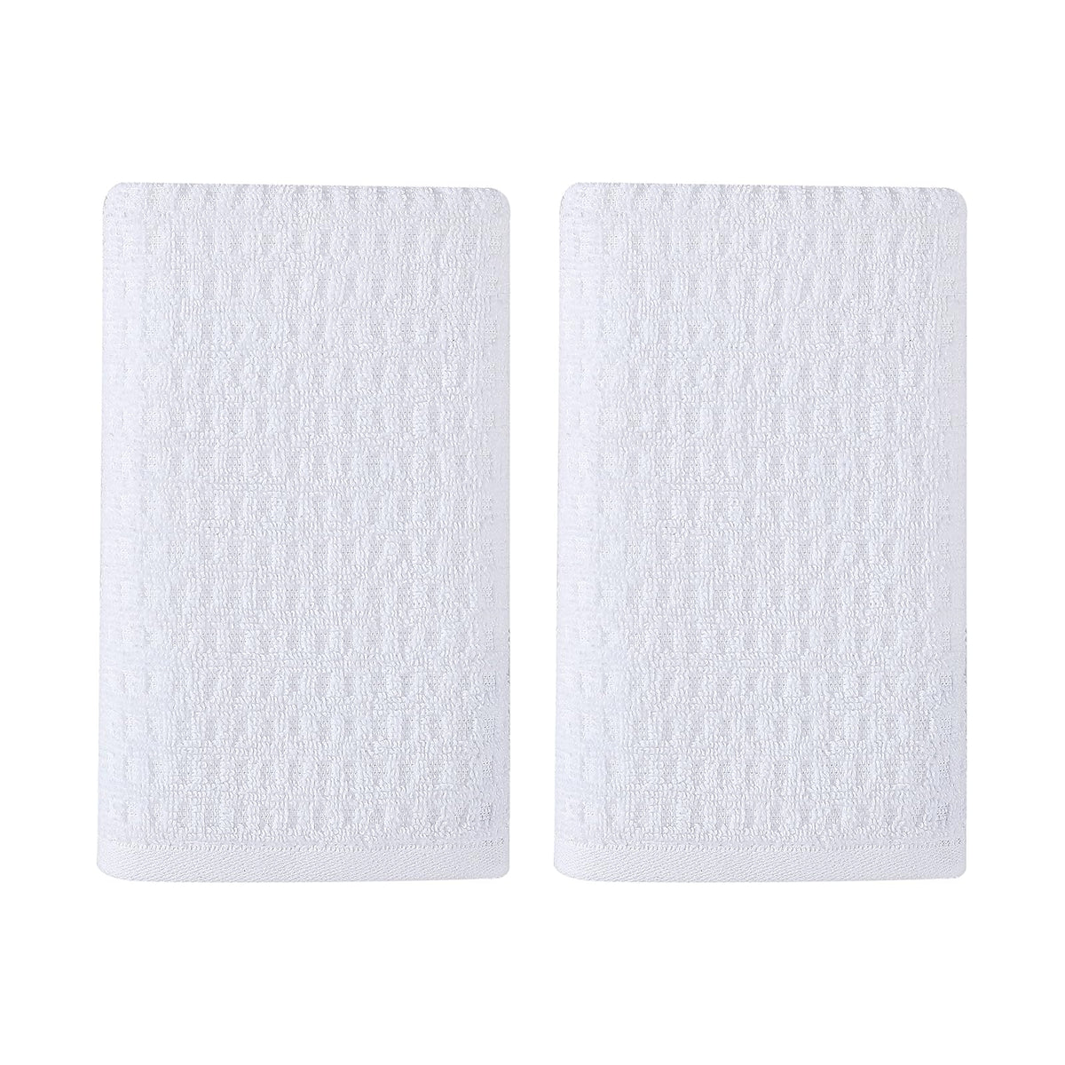 Tommy Bahama - Toallas de Mano, Toallas de algodón Suaves y absorbentes, Bajas Pelusas, Resistentes a la decoloración (Blanco del Pacífico Norte, 2 Piezas) - 2 Piece Hand Towels - Northern Pacific White