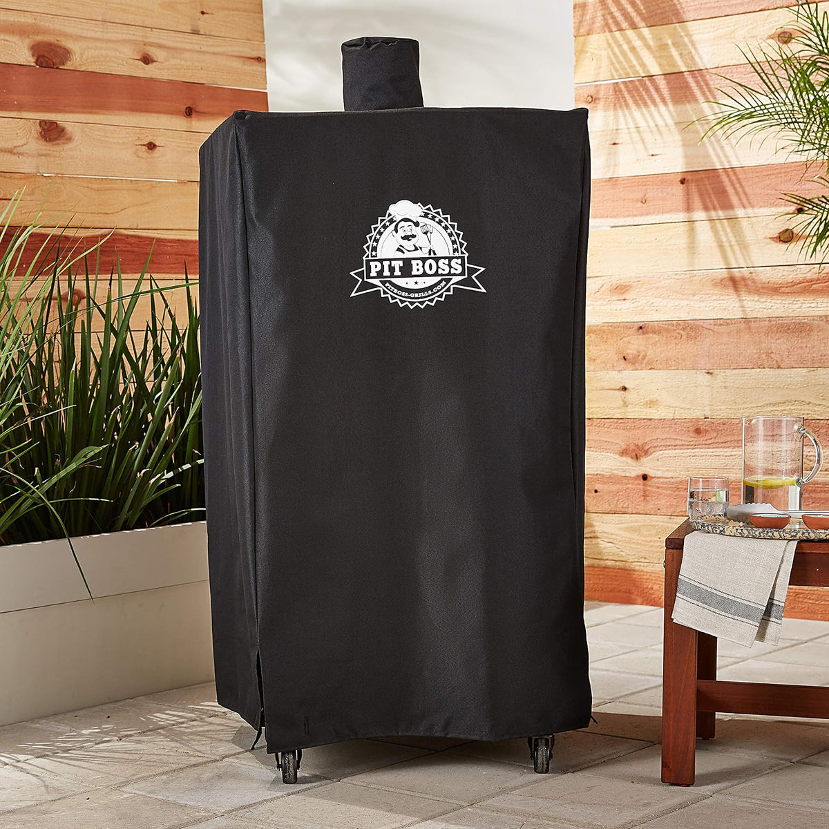 PIT BOSS 73752 Pellet Smoker Cover, Black