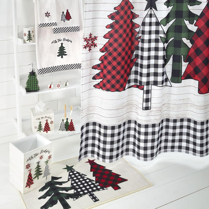 Avanti Linens - Bomba de loción, accesorios de encimera de resina, decoraciones navideñas (Tis The Season Collection)