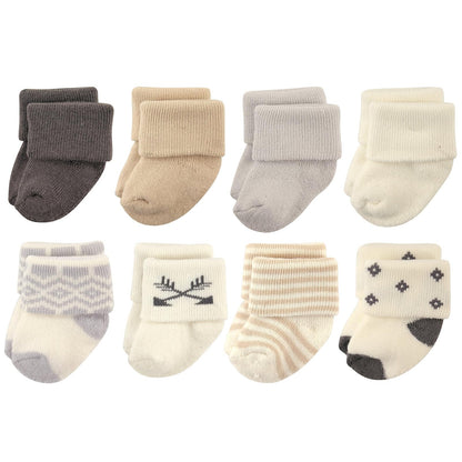 Hudson Baby Paquete de Calcetines para Bebé - 0-6 Meses - Azteca