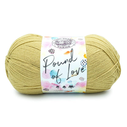 Lion Brand Yarn Pound of Love, hilo de gran valor para tejer, ganchillo y manualidades, popote, 1 paquete