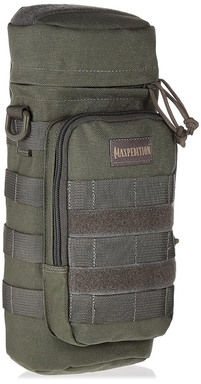 MAXPEDITION - Portabotellas de 12 Pulgadas x 5 Pulgadas - Verde follaje