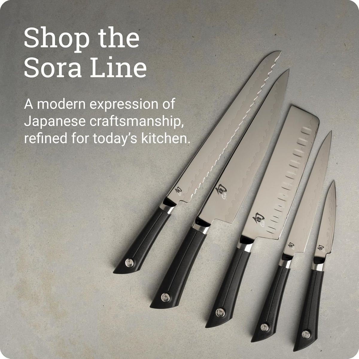 Shun Cutlery Sora - Cuchillo de pelar de 3.5 pulgadas, pequeño y ágil para pelar, desbrozar, recortar y más, cuchillo de corte preciso, cuchillo de cocina japonés hecho a mano