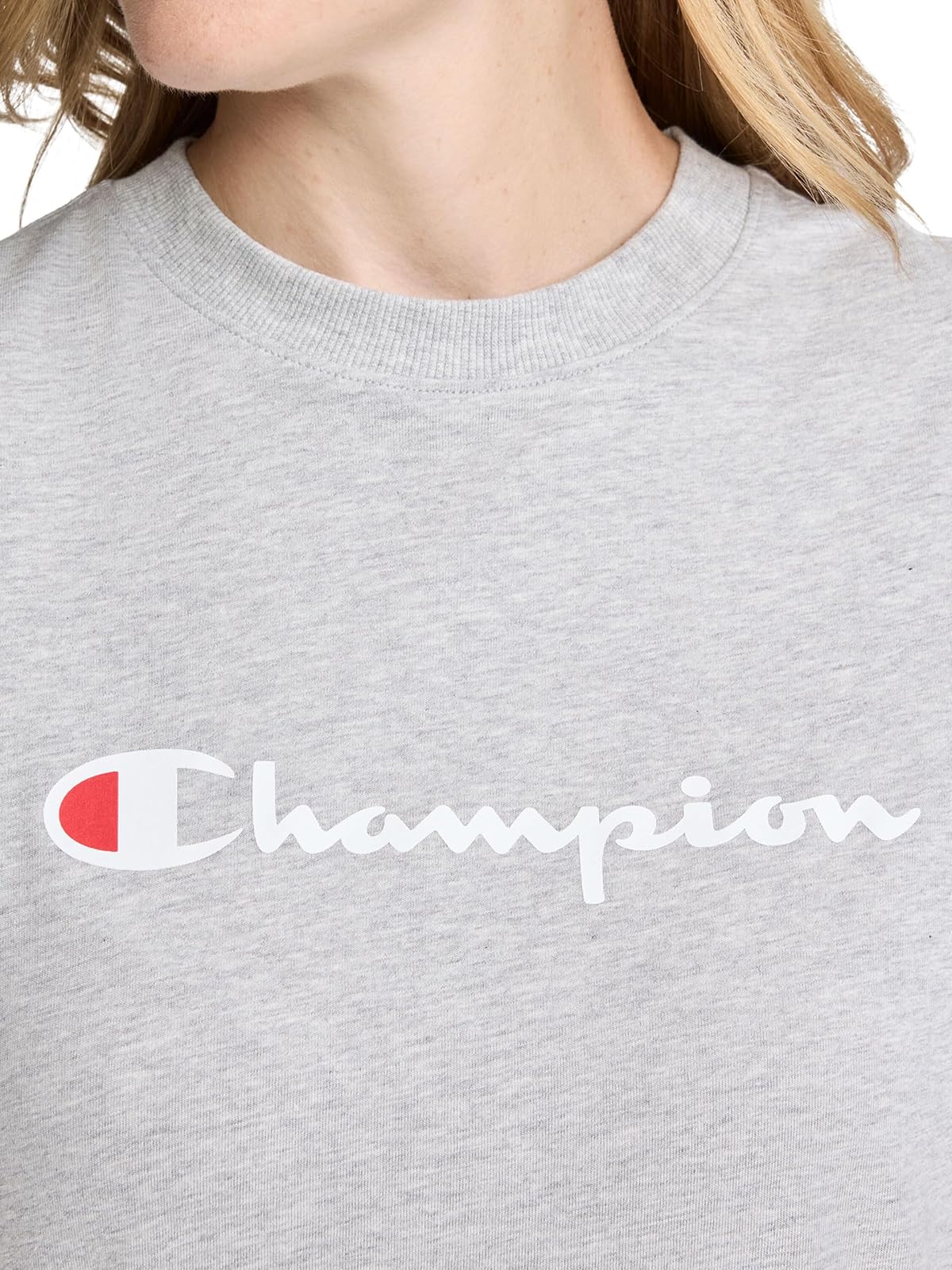 Champion Playera clásica. Camiseta para Mujer