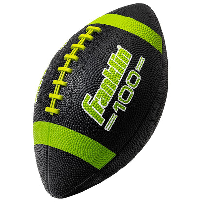 Franklin Sports Pelota de Fútbol Americano Infantil Grip-Rite - Negro - Óptico - 1 bola