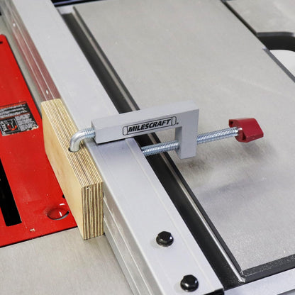Milescraft 7350 Kit de abrazaderas para cercas, posicionamiento de sujeción de esquinas de 100-90°, cuadrados de ensamblaje y abrazaderas para cercas. Funciona en esquinas interiores o exteriores. Co