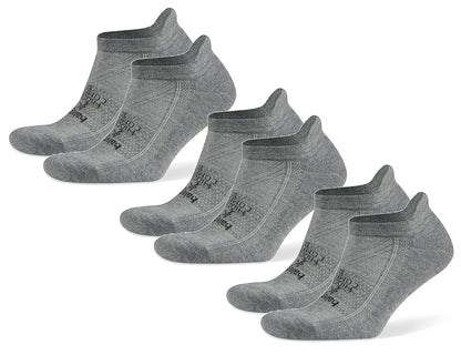 Balega Hidden Comfort Calcetines Deportivos Invisibles Paquete de 3 - XL - Carbón vegetal