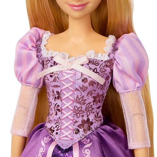 Mattel Disney Princess Sparkling Princess Rapunzel Muñeca de Moda