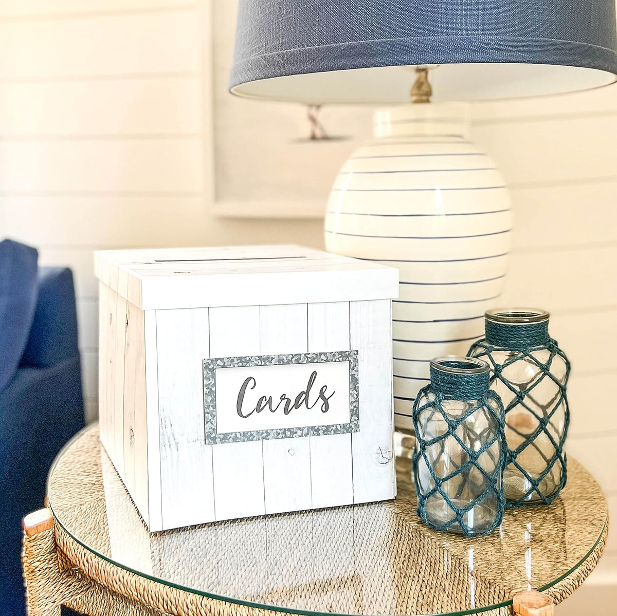 Kate Aspen - 28469NA Kate Aspen Rustic Wood Gift Card Box, One Size