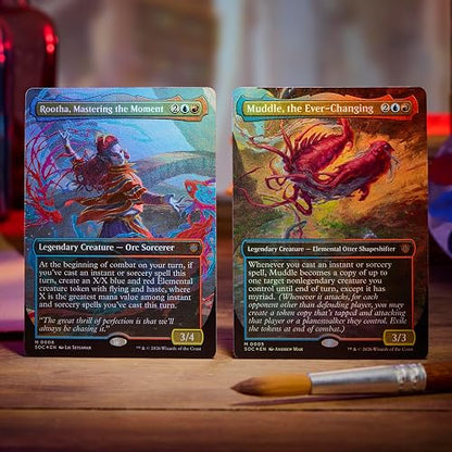 Magic: The Gathering Secrets of Strixhaven Commander Deck - Prismari Artistry (100-Card Deck, Deck Box + Accessories) en Inglés