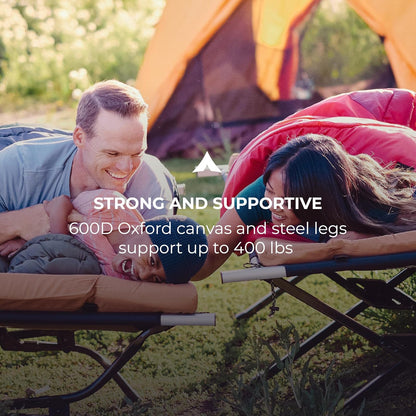 Teton Sports Cuna de Campamento; por último, una Cuna Que trae la Comodidad del hogar al Campamento; cunas de Camping para Adultos; fácil configuración; Bolsa de Almacenamiento incluida