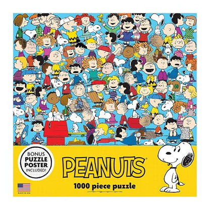 RoseArt - Cacahuetes - Juego de Personajes - Rompecabezas de 1000 Piezas para Adultos