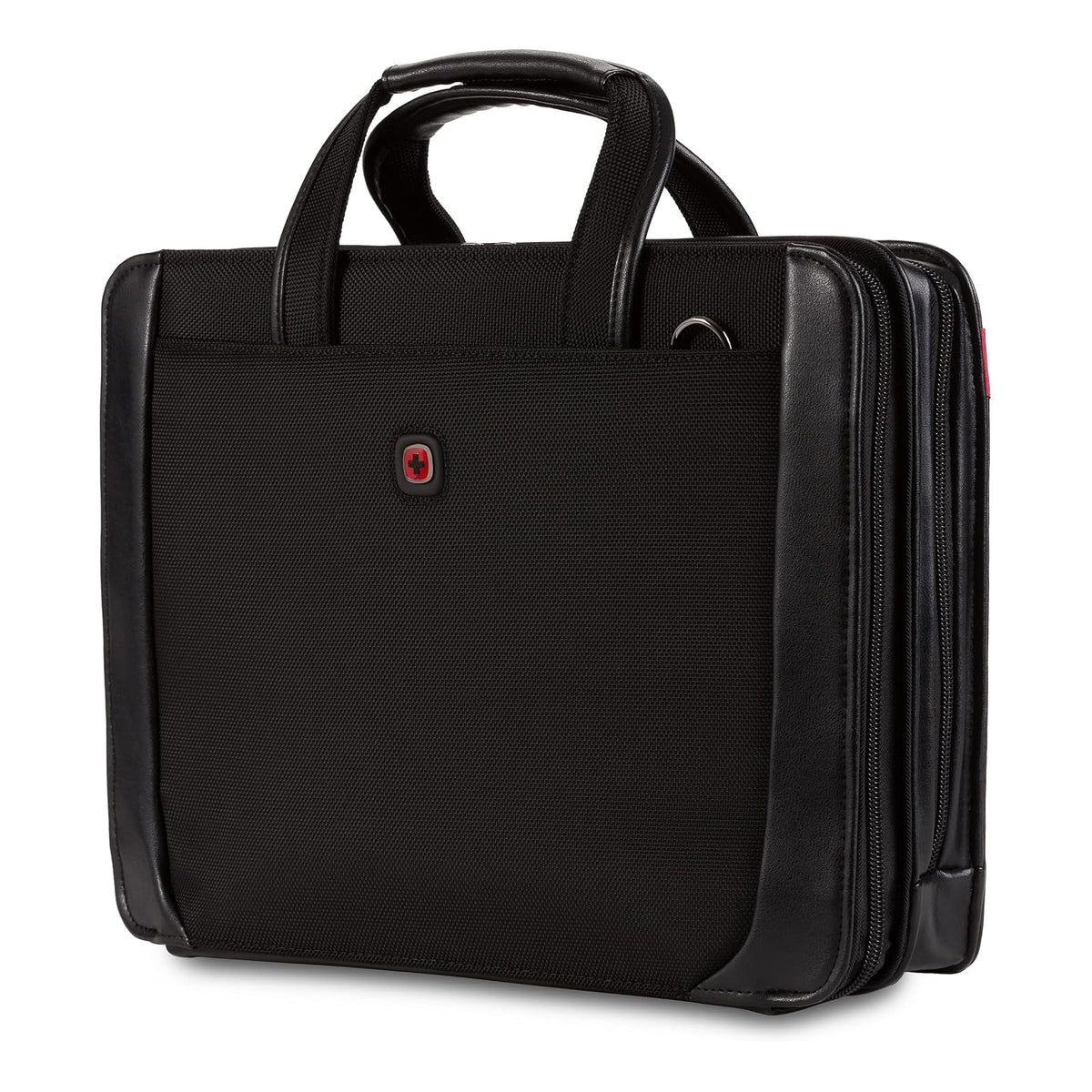 Wenger Luggage Proxy 601675 - Padfolio de presentación con cierre, color negro, 14 pulgadas