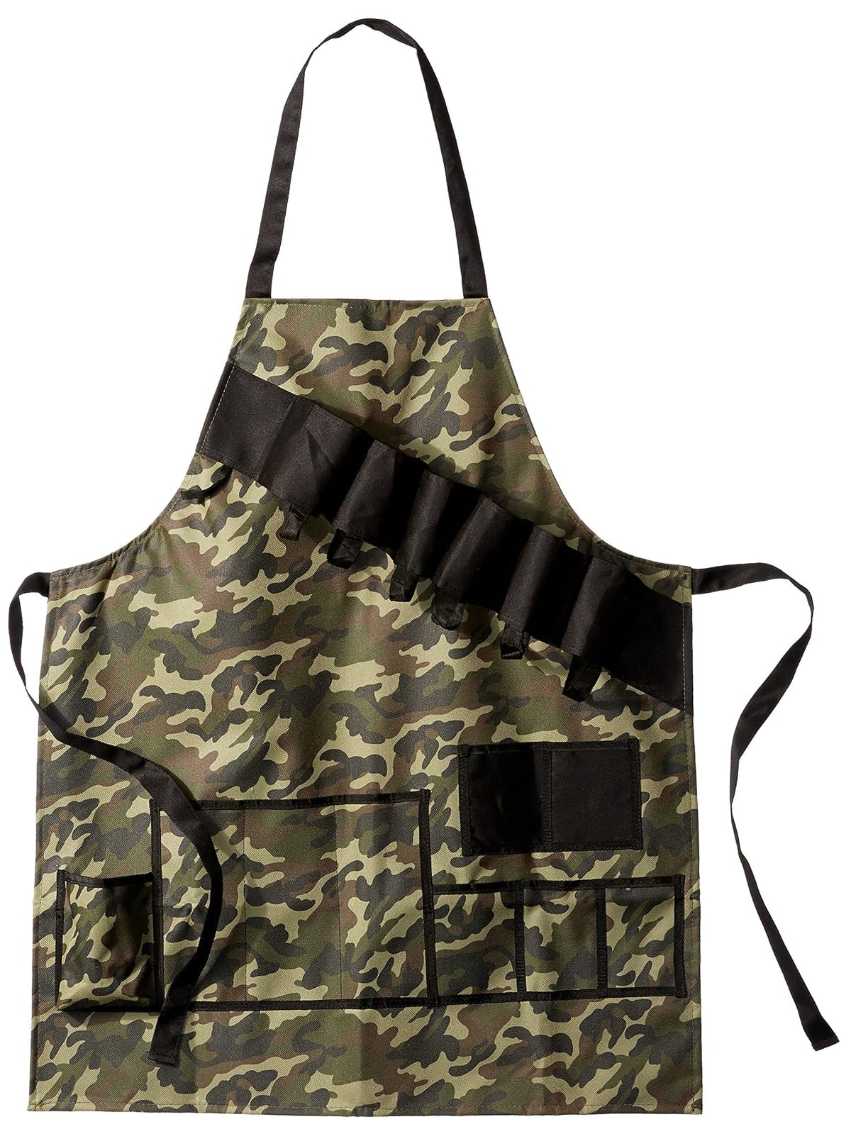 EZ Drinker Grill Master Grill Delantal y accesorio para parrilla, para bebidas y herramientas (camuflaje), Camouflaje, Talla única