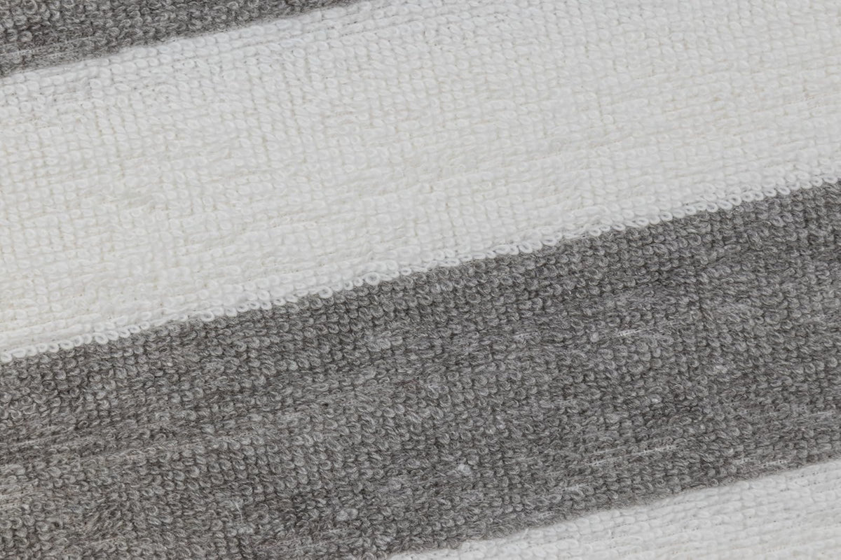 Fibertone Toalla de Playa de Lujo con diseño de Rayas de Cabana, de 1888 Mills, Fabricada en Estados Unidos