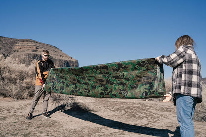 Stansport - Lona para rasgaduras (Camuflaje de Servicio Medio)