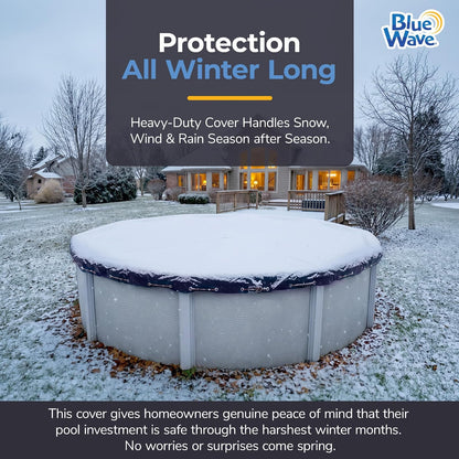 Dirt Defender 8-Year 30-Feet Round Above-Ground Winter Pool Cover