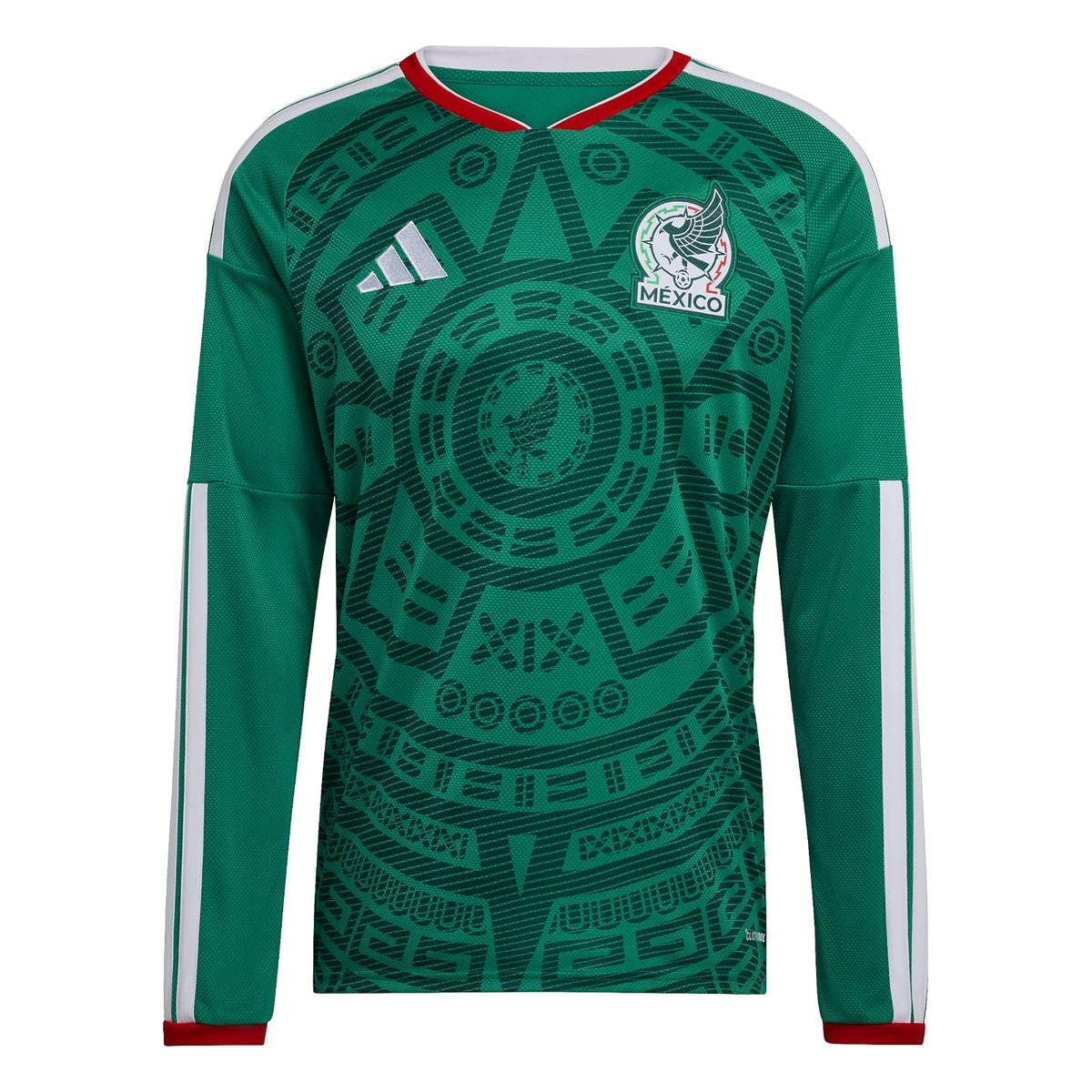 adidas Jersey Local Selección Nacional de México 26 Versión Fan Manga Larga Hombre