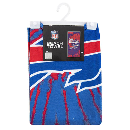 Northwest NFL Buffalo Bills - Toalla de Playa Unisex para Adultos, 30 x 60 Pulgadas, psicodélico