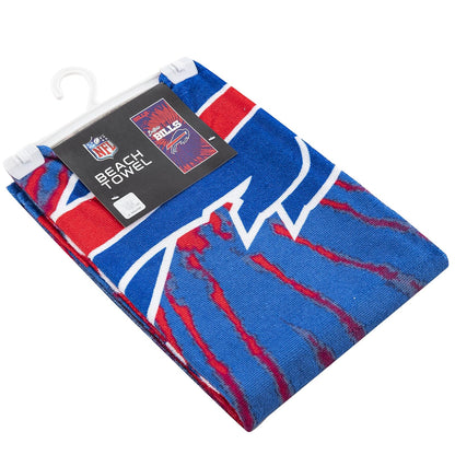Northwest NFL Buffalo Bills - Toalla de Playa Unisex para Adultos, 30 x 60 Pulgadas, psicodélico