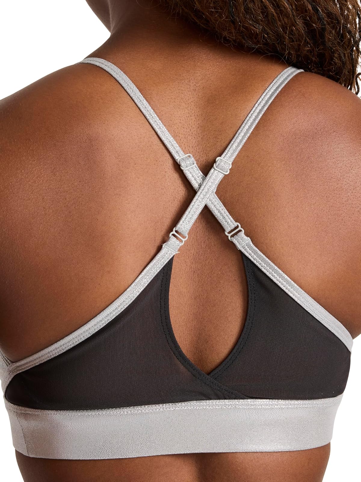 Reebok Lux Chrome Strappy Bra Sujetador Deportivo Mujer