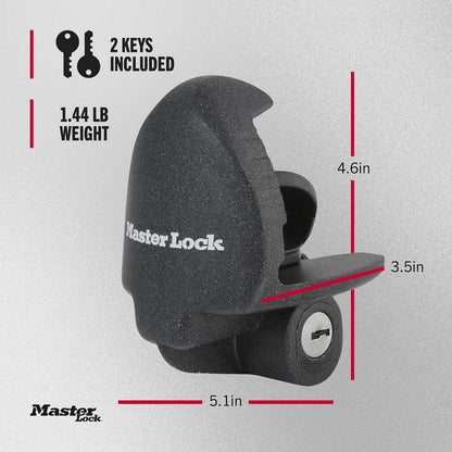 Master Lock 379ATPY Universal Trailer Hitch Lock