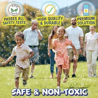 Maxx Bubbles - Paquete de 24 varitas de Burbujas a Granel de 14.6 Pulgadas para Juguete de Verano, Uso en Actividades al Aire última intervensión/Interiores, Suministros de Fiesta para niños, 2