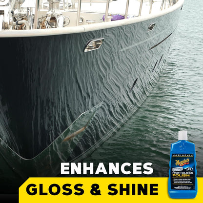 Meguiar's Marine/RV Pulidor y Potenciador del Brillo M4516, 16 Onzas | Botella