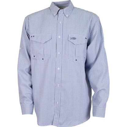 Aftco Camisa Manga Larga Sirius Mini, Color Morado