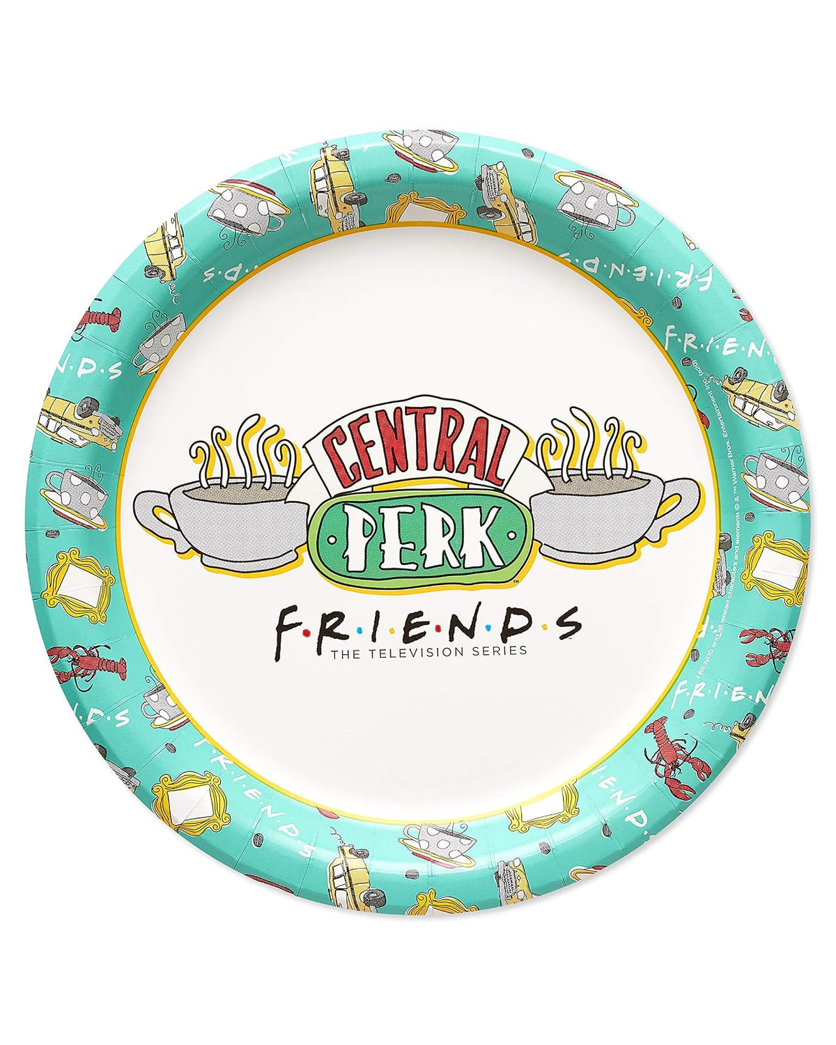 American Greetings Friends - Suministros de fiesta, platos de postre (36 unidades)