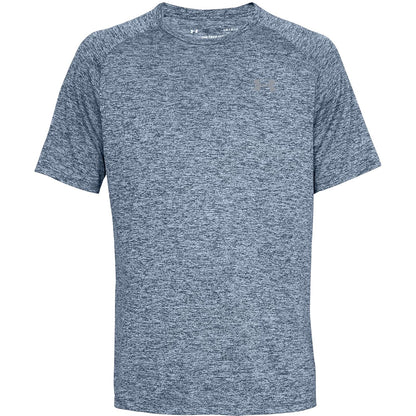 Under Armour Tech 2.0 Playera de Entrenamiento para Hombre - Azul (Academy - Steel) - M - Playera