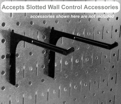 Wall Control 30-P-3232BU Blue Metal Pegboard Pack