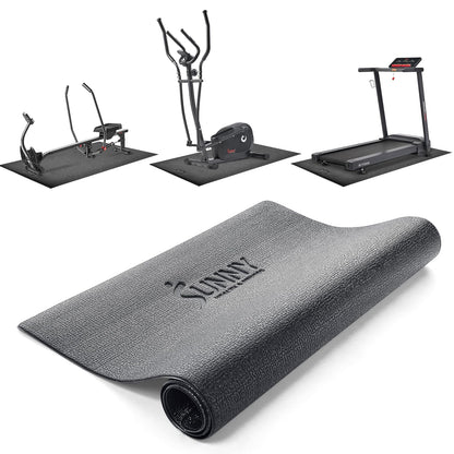 Sunny Health & Fitness Tapete para Equipo de Ejercicio - M - 201L x 90W x 0.4H CM