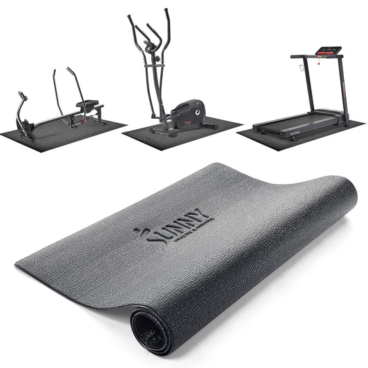 Sunny Health & Fitness Tapete para Equipo de Ejercicio - M - 201L x 90W x 0.4H CM